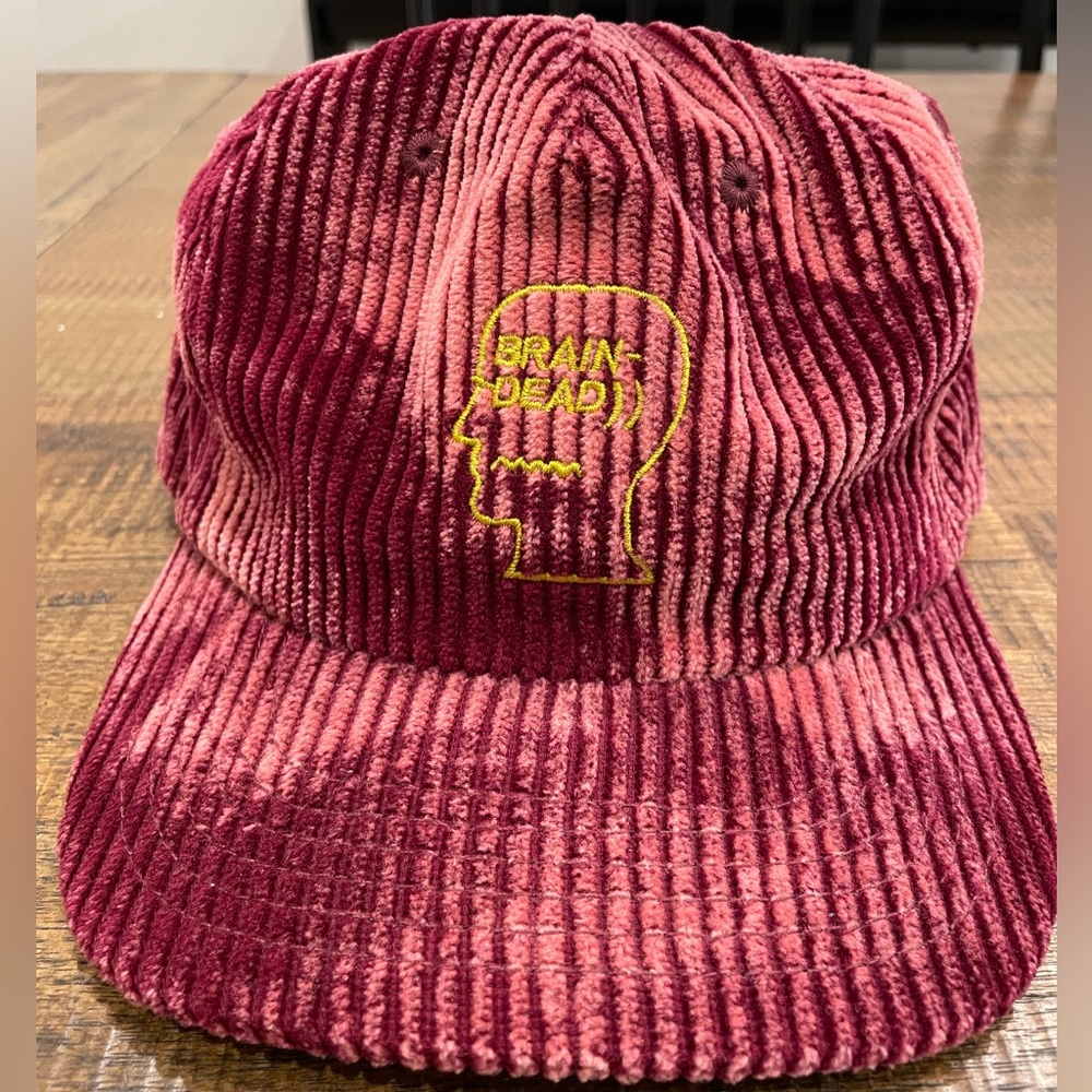 Brain Dead Bleached Cord Cap